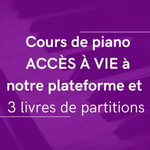 Cours de Piano en Ligne - Accès à vie avec David